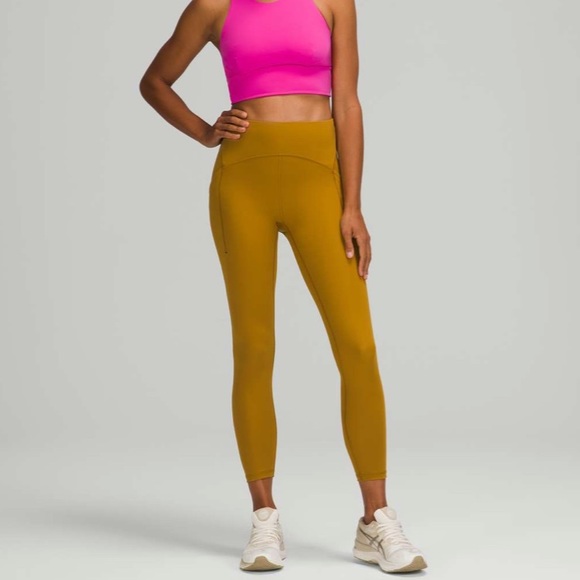 lululemon athletica Pants - Lululemon Power Thru High-Rise Tight 25"
Gold Spice